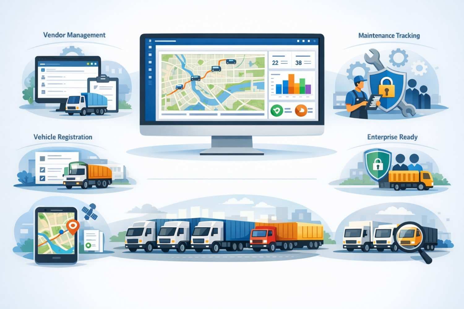 Fleet Management System Dashboard