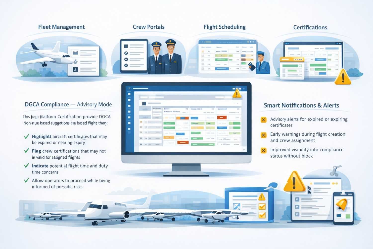 AeroStack Aviation Operations Platform Interface